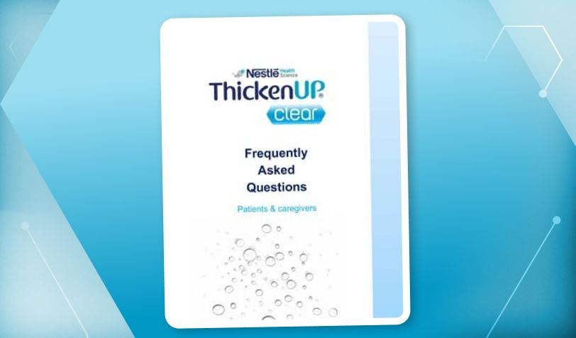 Abbildung des Covers der ThickenUP® clear FAQs