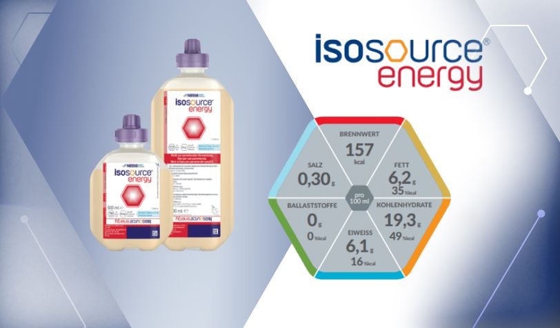 Produktabbildung von isosource® Energy inkl. Nährwerte