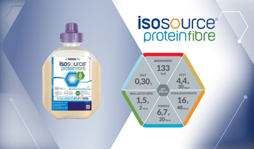 Produktabbildung von isosource® Protein Fibre inkl. Nährwerte