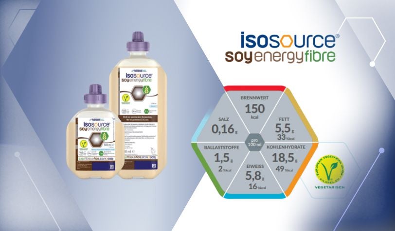 Produktabbildung von isosource® Soy Energy inkl. Nährwerte