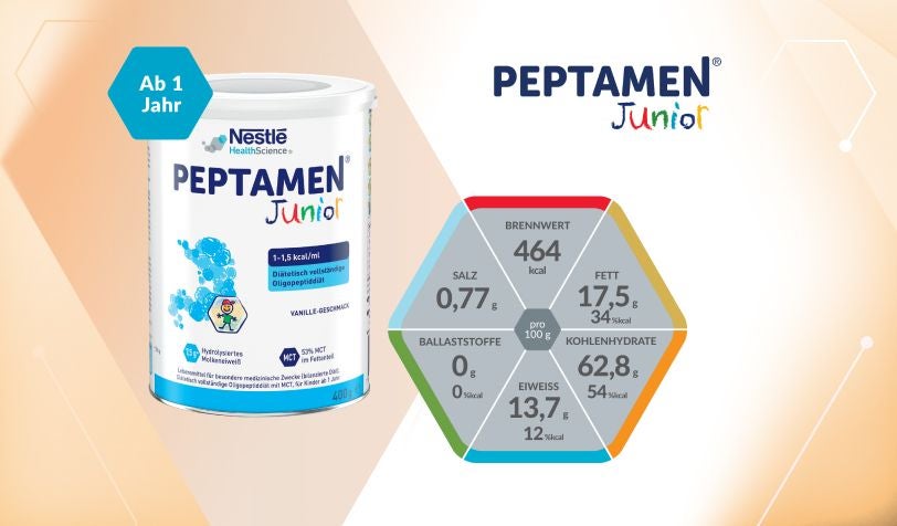 Produktdatenblatt Peptamen® Junior (Pulver) – Informationen & Details