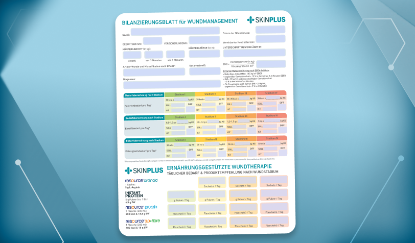 Bilanzierungsblatt Trinknahrung