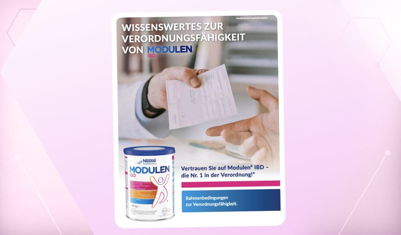 Rund um die Verordnungfähigkeit von Modulen® IBD