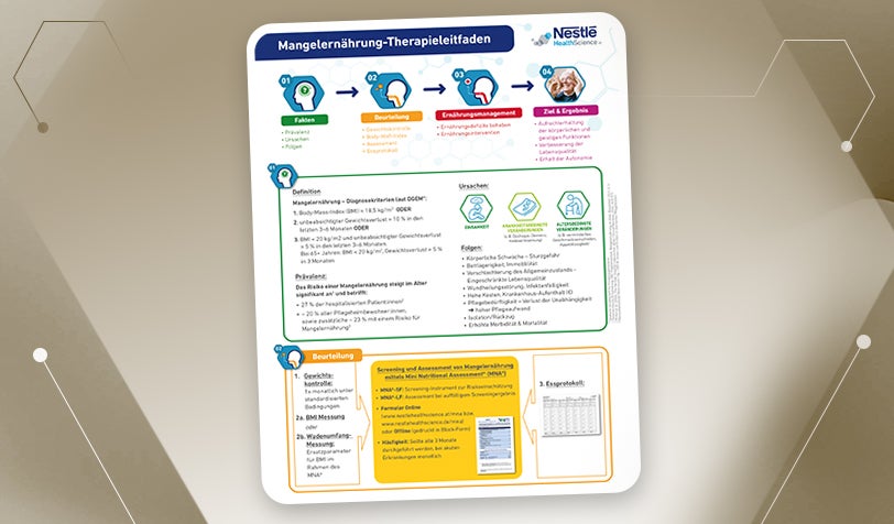 Mangelernährung – Therapieleitfaden