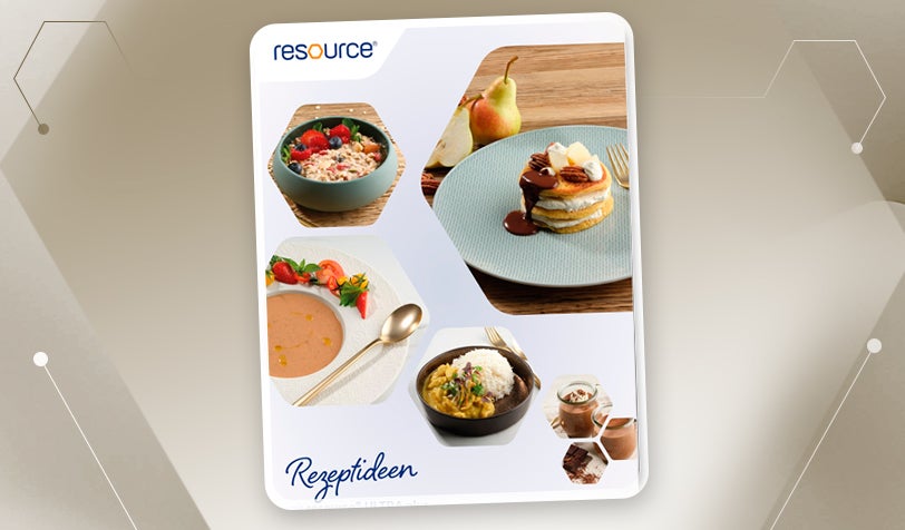 resource® ULTRA plus Rezeptheft mit Rezeptideen und Anwendungstipps