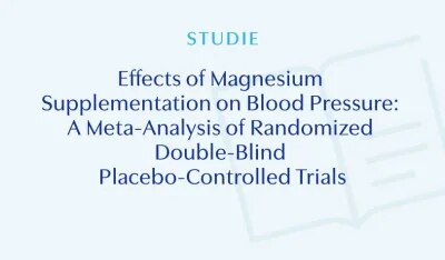Effects of Magnesium Supplementation on Blood Pressure: A Meta-Analysis of Randomized Double-Blind Placebo-Controlled Trials