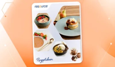 resource® ULTRA plus Rezeptheft mit Rezeptideen und Anwendungstipps
