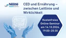 Webinar: CED und Ernährung – zwischen Leitlinie und Wirklichkeit