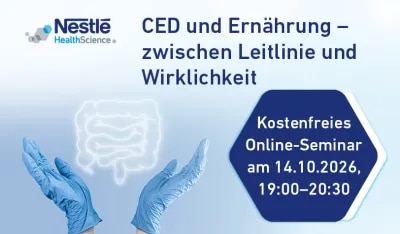 Webinar: CED und Ernährung – zwischen Leitlinie und Wirklichkeit