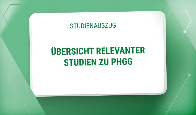 Studienübersicht zu partiell hydrolysiertem Guarkernmehl (PHGG)