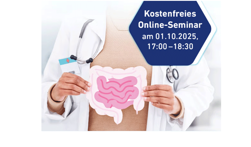 Kostenfreies CED-Webinar – Ernährung als Therapiebaustein