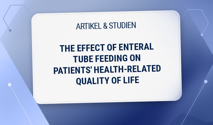 Studie - The Effect of Enteral Tube Feeding