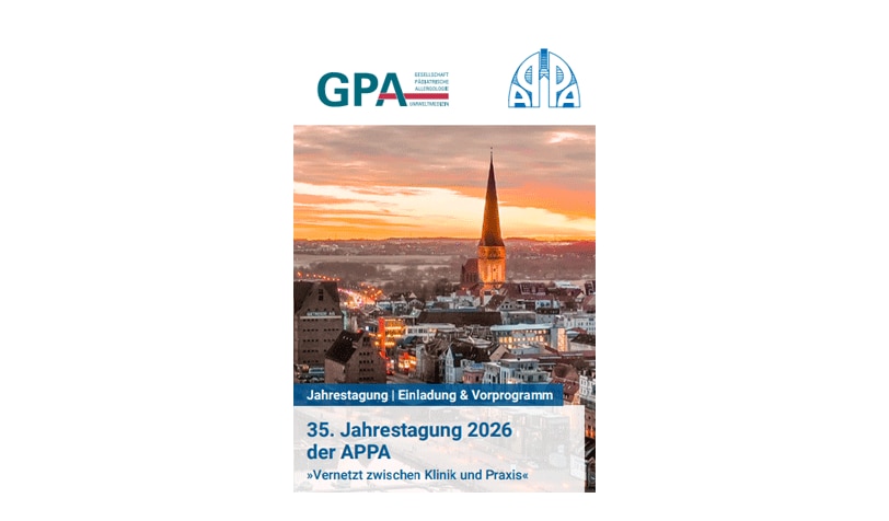 35. Jahrestagung der Arbeitsgemeinschaft Pädiatrische Pneumologie und Allergologie e. V. (APPA) 