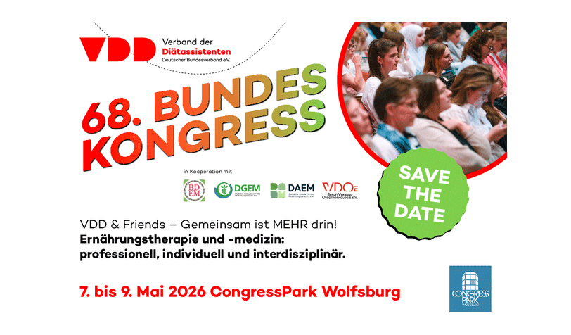 Bundeskongress des Verbandes der Diätassistenten (VDD)