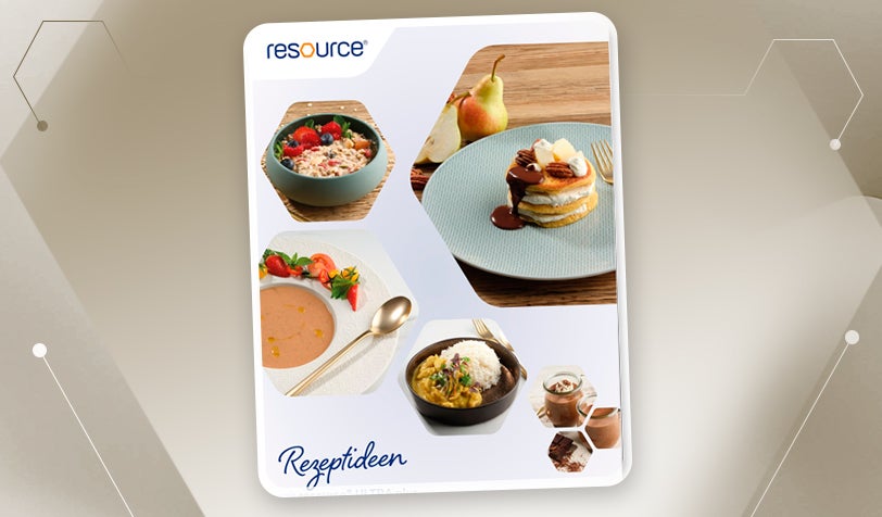 resource® ULTRA plus Rezeptheft mit Rezeptideen und Anwendungstipps