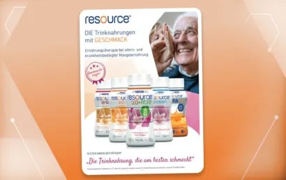Mangelernährung & resource® Trinknahrung – Fachfolder für die Praxis