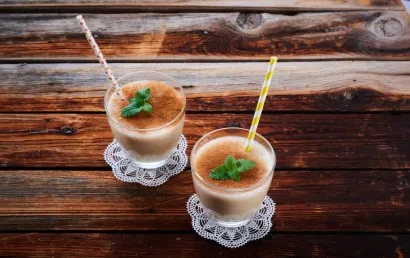 Apfel-Bananen-Smoothie